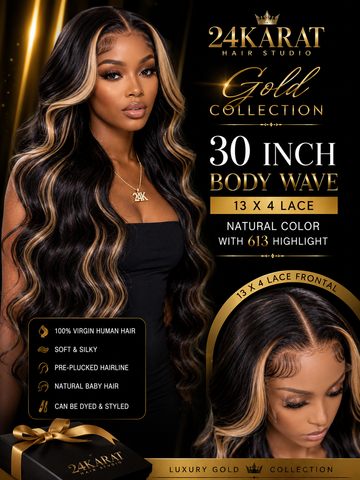 Body Wave 613+ 1B Natural 13x6 lace Wig 30’’ G