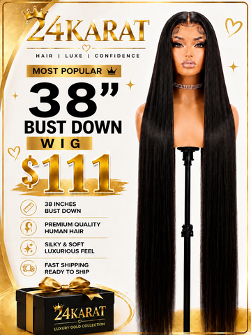 straight bust down 38”