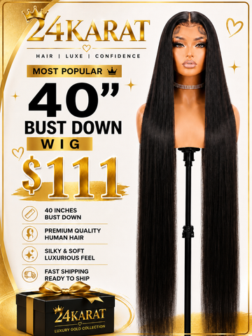 Straight Bust Down 40’’