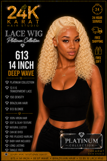 Deep Wave 613 13x6 lace wig PL